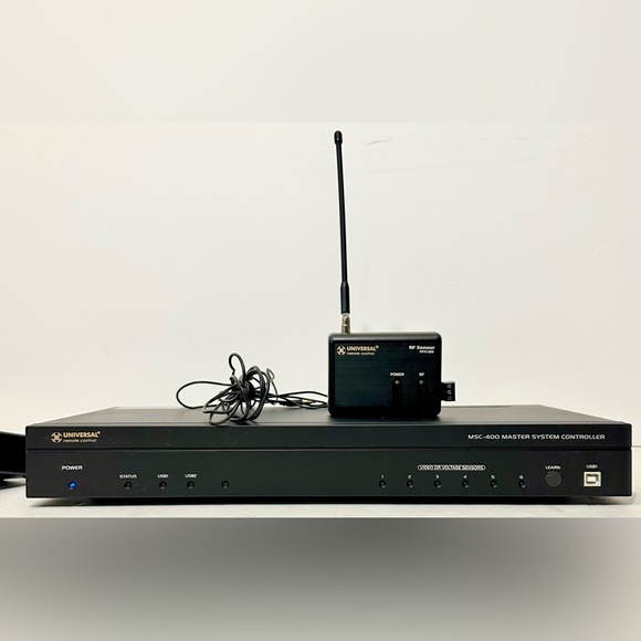 Universal Remote Control MSC-400 Master System Controller w/ RFX-250 RF Sensor - Picture 3 of 17